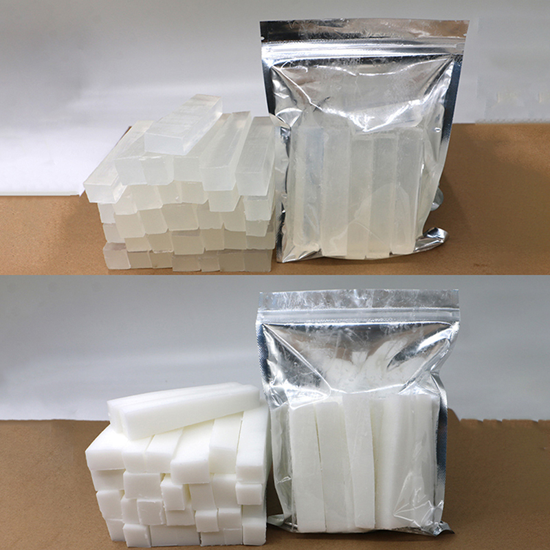 Soap Making Glycerin - 250g/Paket Beyaz Şeffaf Gliserin Sabun Bazı