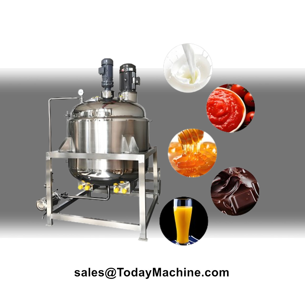 Making Soap And Detergent - Karıştırıcı Homojenizatör Mikser Sıvı Sabun Deterjan