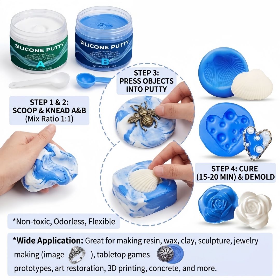 Silikon Macun Kalıp Yapım Malz - Soap Making Material incelemesi ve fiyatı