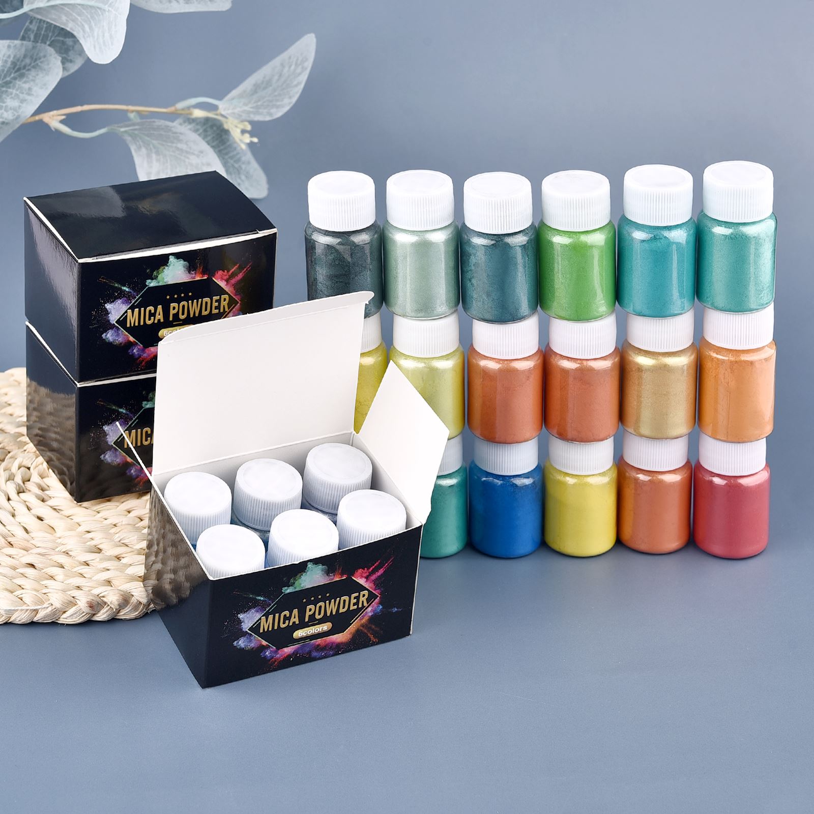 6 Renk/Kutu Epoksi Mika Tozu E - Soap Making Books incelemesi ve fiyatı