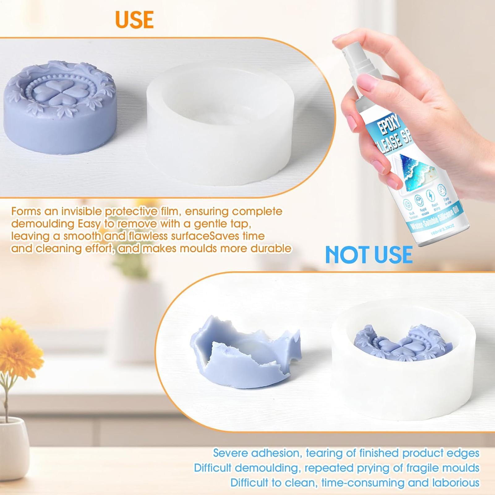Silikon Çıkarma Spreyi Epoksi  - Soap Making Material incelemesi ve fiyatı
