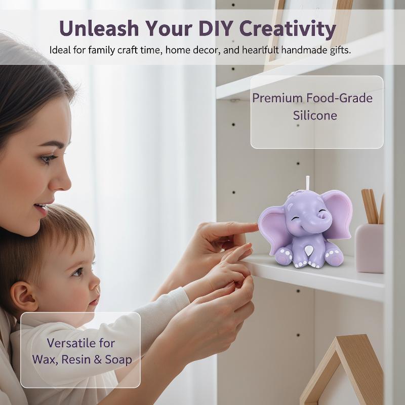 Sevimli 3D Fil Silikon Mum Kal - Soap Making Material incelemesi ve fiyatı