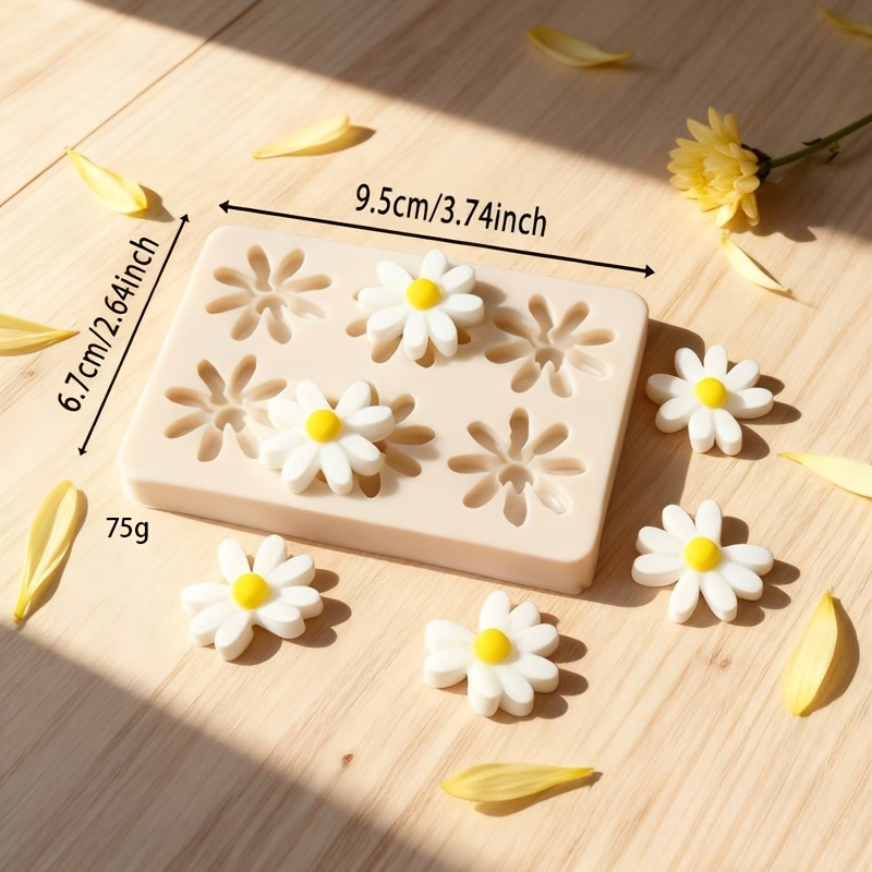 1 adet 3D Papatya Ayçiçeği Sil - Soap Making Material incelemesi ve fiyatı