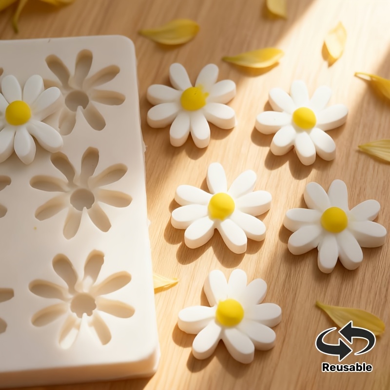 1 adet 3D Papatya Ayçiçeği Sil - Soap Making Material incelemesi ve fiyatı