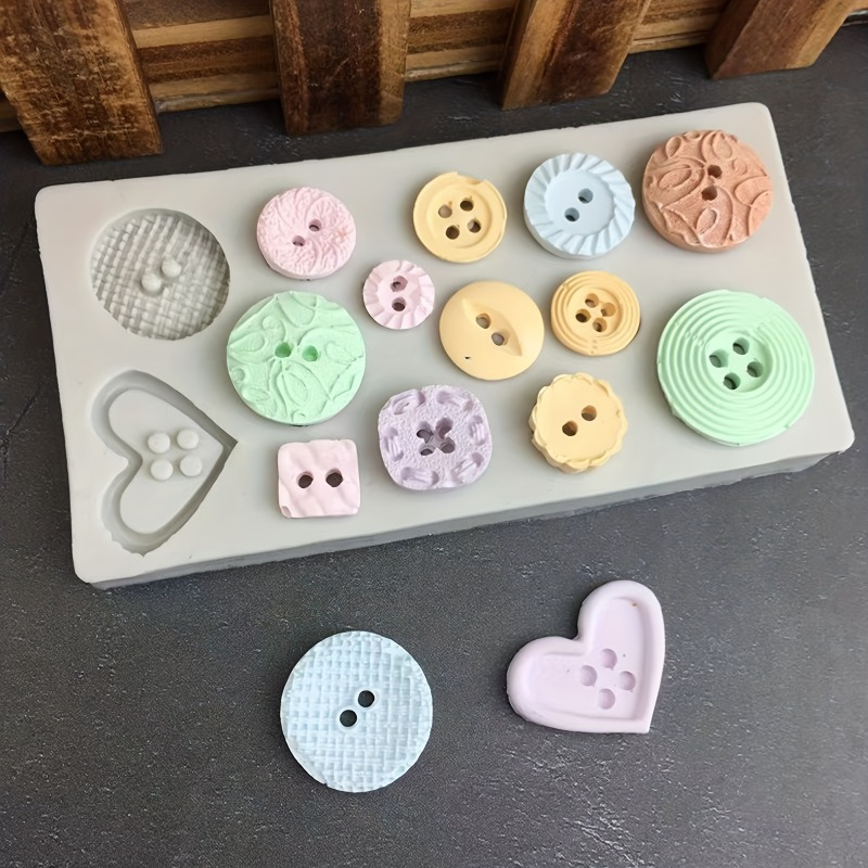 Düğme Şekilli Silikon Kalıp Sa - Soap Making Material incelemesi ve fiyatı