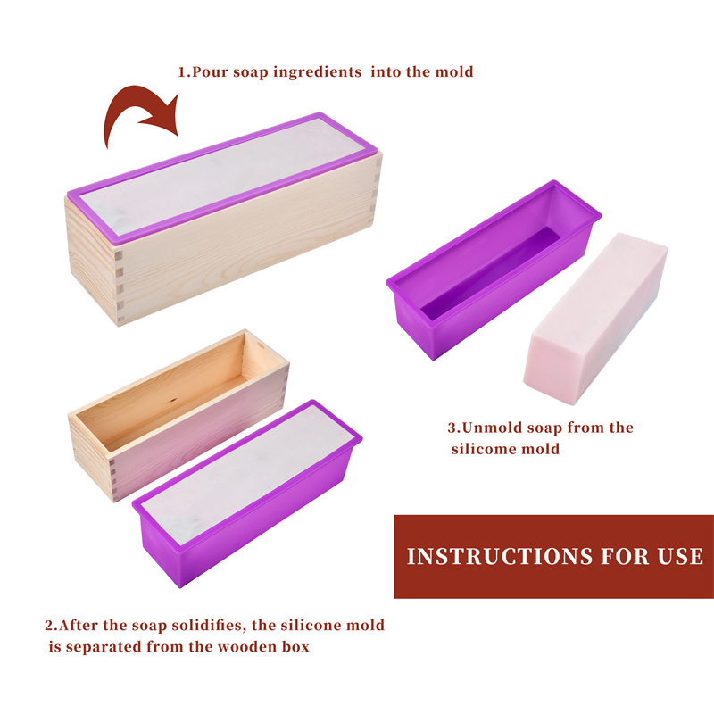 Dikdörtgen Silikon Sabun Kalıb - Soap Making Books incelemesi ve fiyatı