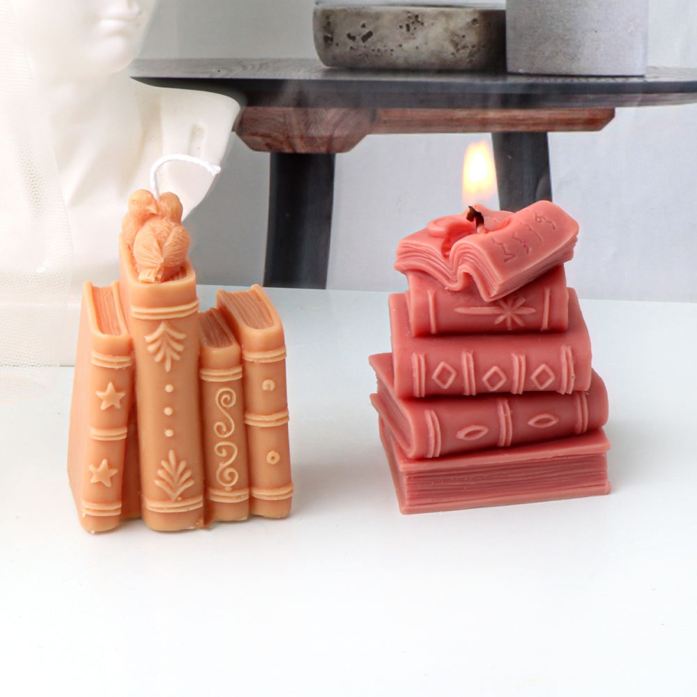3D Kitaplar Silikon Mum Kalıpl - Soap Making Books incelemesi ve fiyatı